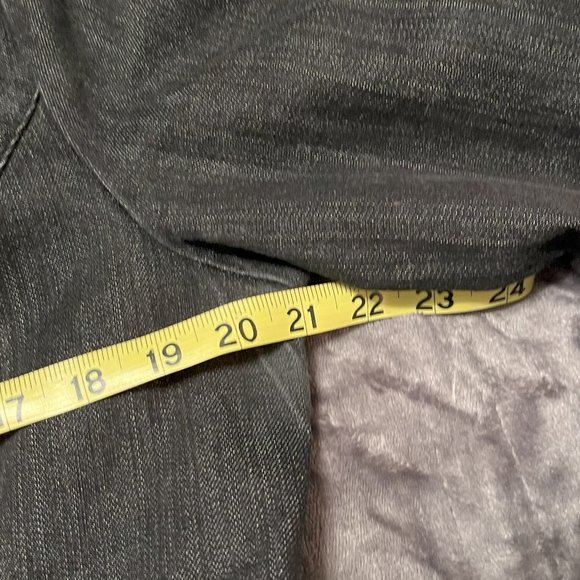 New York & Company Charcoal Gray Denim Blazer - Picture 6 of 10